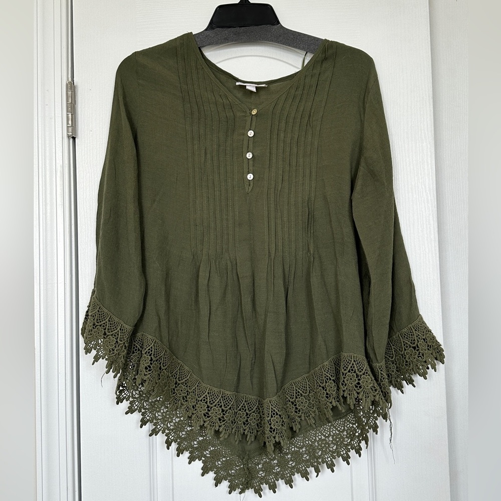 Long sleeved blouse